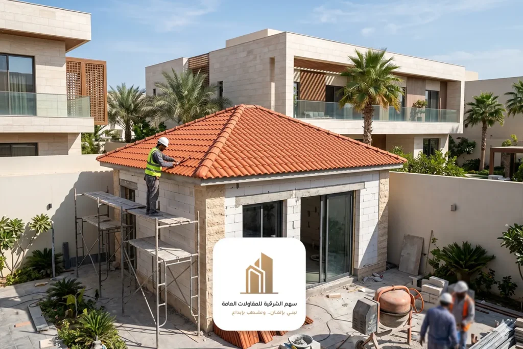 بناء غرف وتوسعات في الحوش