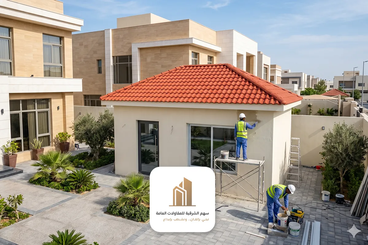 مقاول بناء غرف العزيزية الشرقية