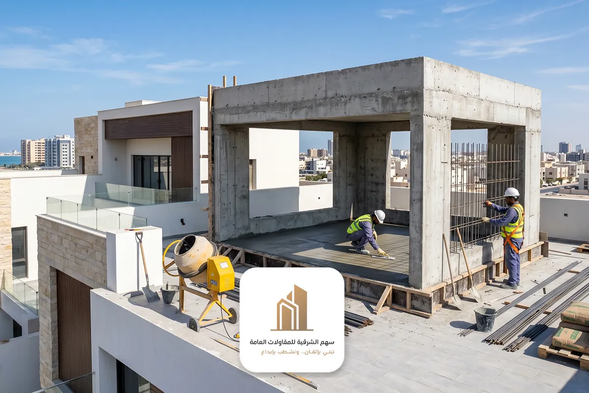 مقاول بناء ملاحق علوية الدمام