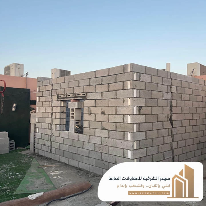 بناء مجلس خارجي بالشرقية