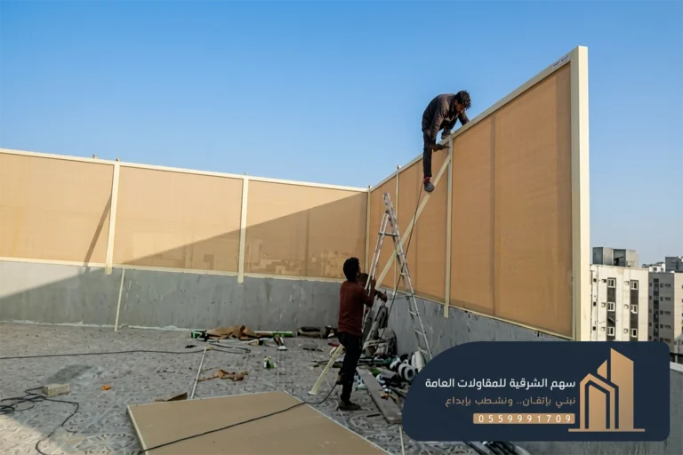تركيب سواتر قماش الشرقية